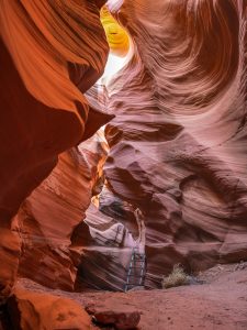 Mystical Antelope Canyon - a secluded slot canyon that is one of the last to allow photography and video to be taken there in the area.